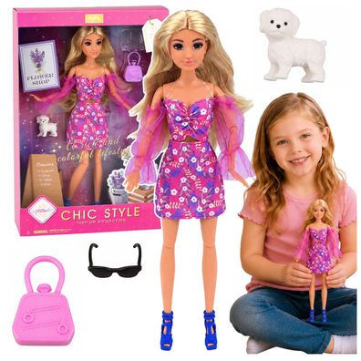 Modepuppe Anziehpuppe Spielset