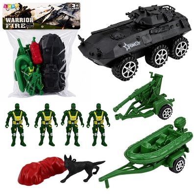 Militärfahrzeug Armeeset Soldatenfiguren
