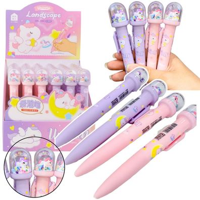 Glitzerstift Einhornstift Gelschreiber