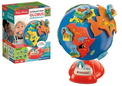 Weltkugel Lernspielzeug Tierwelt