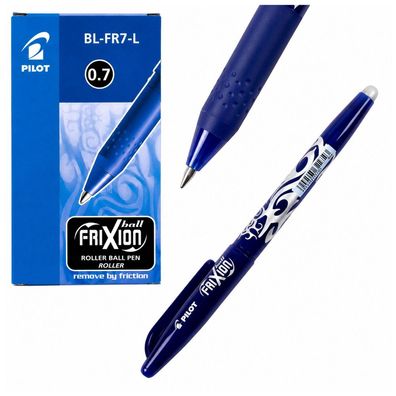 Tintenroller PILOT FriXion Ball BL-FR7-L 0,7 mm loeschbar blau