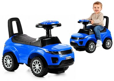 Rutschauto LEAN CARS 613W Blau mit Sound- und Lichteffekten bis 27 kg