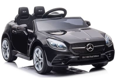 Kinder Elektroauto Mercedes SLC 300 Final Edition LEAN CARS schwarz