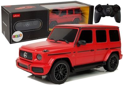 Ferngesteuertes Auto Mercedes AMG G63 1:24 Rastar 2,4 GHz Rot