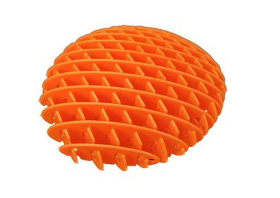 Zappelspielzeug LEAN TOYS Anti-Stress, Orange, flexibel, 10 cm
