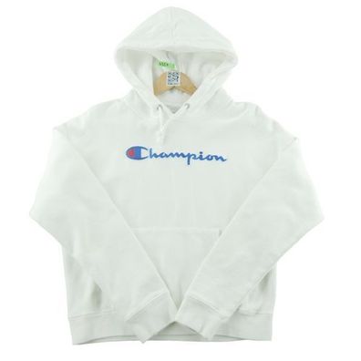 Champion Damen Kapuzenpullover Weiß Größe M #QWE4357