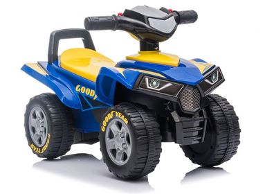 Rutscherfahrzeug Quad LEAN CARS 551-G Blau mit Licht und Sound bis 25 kg