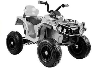 Elektro Quad LEAN CARS BDM0906 Weiß 2x45 W Motoren 3 Geschwindigkeiten Ledersitz