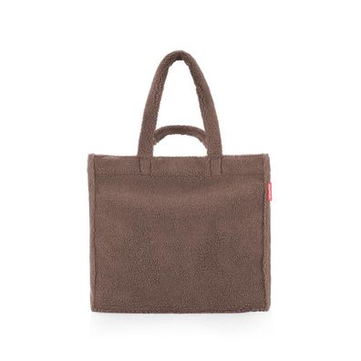 reisenthel softshopper teddy chocolate GR6066 braun 28l Schultertasche Plüsch