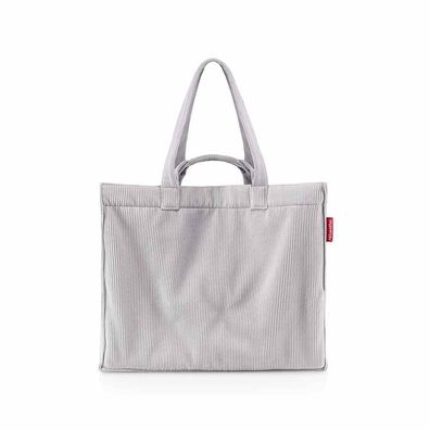 reisenthel softshopper cord grey GR7084 grau 28l Schultertasche Umhängetasche