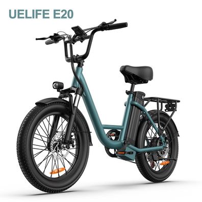 E20 20-Zoll-Elektrofahrrad für Erwachsene|48V13Ah|7 gange|Reichweite bis zu 60 km