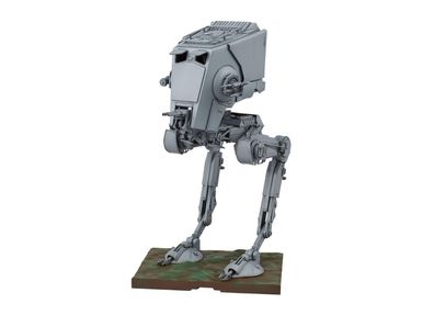 Revell 01202 Bandai AT-ST Star Wars (1:48) Click System