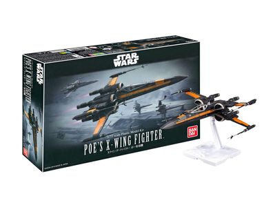Revell 01216 Bandai Poe's X-Wing Fighter Star Wars (1:72) Click System