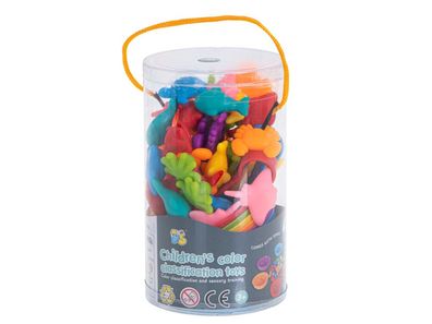Sortierspiel Zählspiel Tierfiguren