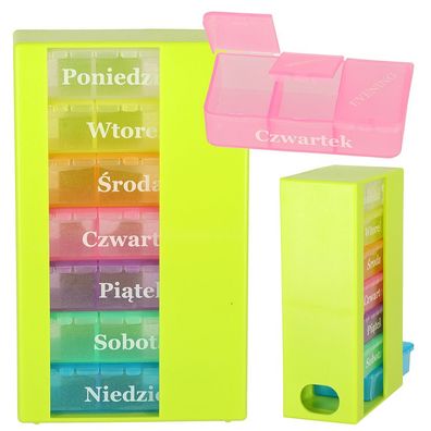 Tablettenbox Pillendose Wochendosierer