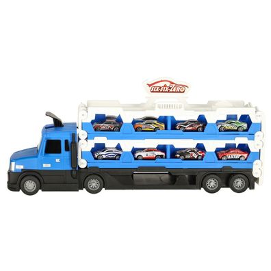 Autotransporter Rennbahn Fahrzeugset