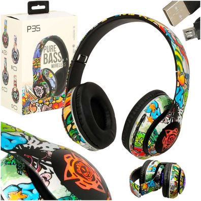 Funkkopfhörer Musikkopfhörer Faltkopfhörer