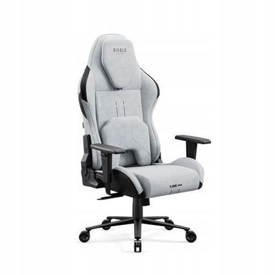 Diablo X. One Prime Gaming Stuhl Bürostuhl mit Kühlfunktion, Größe Normal, Farbe Grau