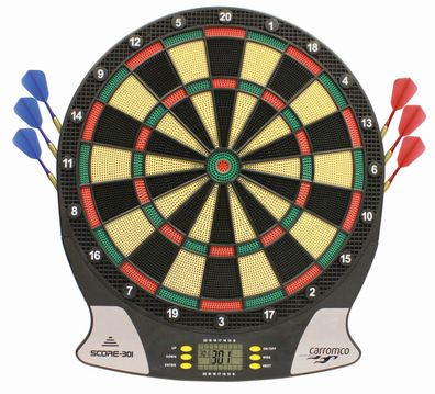 Elektronisches Dartboard SCORE-301, 4-Loch Abstand