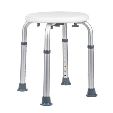 Duschhocker höhenverstellbar, 8 Stufen, bis 120 kg belastbar