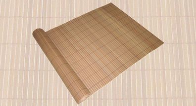 Sichtschutzmatte braun PVC, 90 x 500 cm, Zaunblende, Windschutz / braun