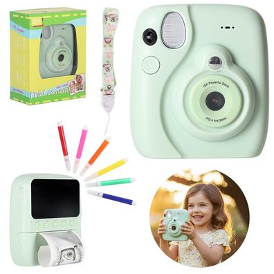 Kinderkamera Sofortdruckkamera Fotodrucker