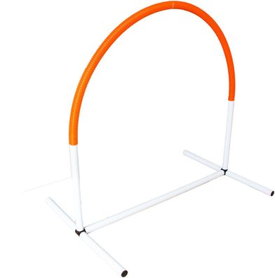 Hoopers Agility 2er Set weiß-orange, Hundetraining, Hundesport / Set 2 / weiß-orange