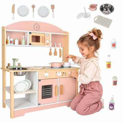 Kinderküche Holzküche Küchenspielset