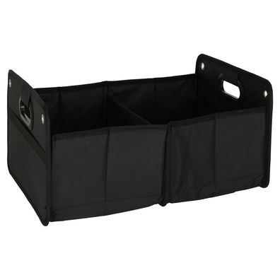 Kofferraum-Organizer IKONKA faltbar 32 Liter 2 Fächer 47x44x23 cm schwarz