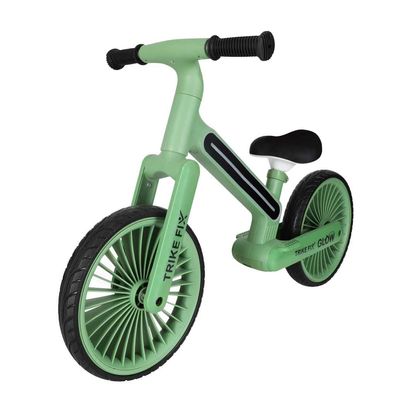 Kinder Laufrad Trike Fix Glow 12 Zoll LED Beleuchtung 20 Modi grün