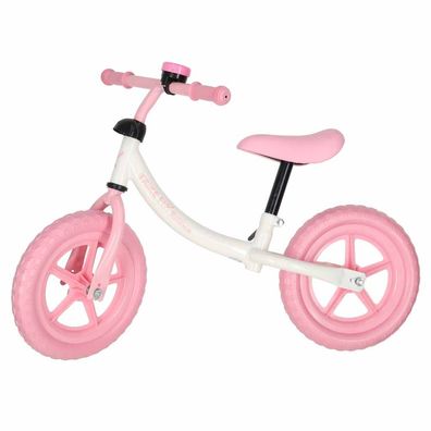 Laufrad Trike Fix Balance rosa/weiß mit Klingel höhenverstellbar ab 2 Jahren