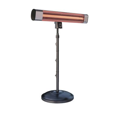 Roberto | Stand Heizstrahler | Edelstahl | 2400W | 3 Heizstufen | Infrarot