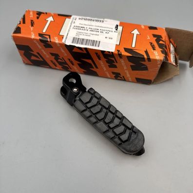 KTM 125 DUKE 2012-2017 Fussraste HINTEN RECHTS Footrest REAR R/S