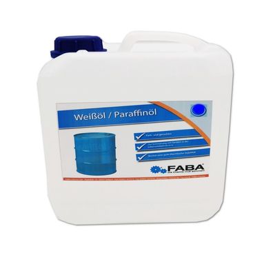 5 L Weißöl Paraffinöl dünnflüssig hochrein, farblos, geruchslos, Pharmaqualität