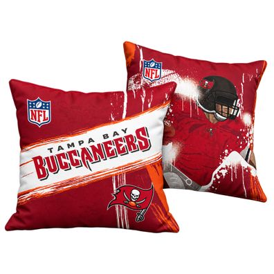 Beronage Tampa Bay Buccaneers NFL Football-Kissen 40x40cm Fan-Kuschelkissen
