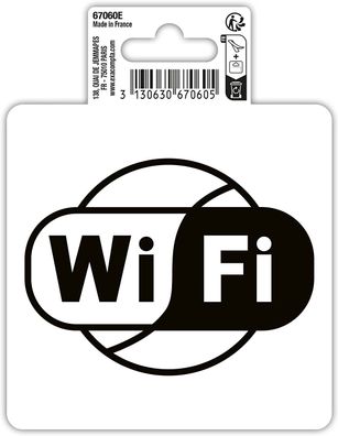 Exacompta - Art.-Nr. 67060E - 1 Piktogramm WiFi - Ideales Informationssignal für Gesc