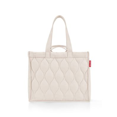 reisenthel softshopper puffer stone GR7097 beige creme 28l Schultertasche