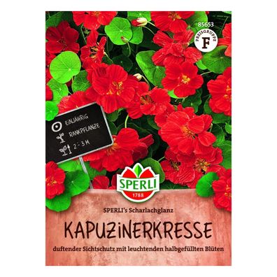 Sperli Kapuzinerkresse SPERLI's Scharlachglanz - Blumensamen