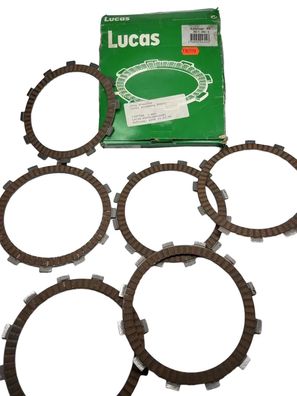 Kawasaki Z400 KZ400 TRW LUCAS Kupplungslamellen SET 6 STÜCK MCC206-6