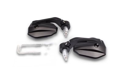 Highsider Lenkerendenspiegel Ferrara 2 EVO schwarz eloxiert mit ABE M6