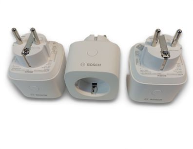 Bosch Smart Home Zwischenstecker kompakt + M 3 Stück Matter smarte Steckdose