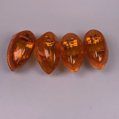 Yamaha YZF-R1 Fz6 YZF R6 Blinkergläser Satz Vorne Hinten Flasher Lens Set