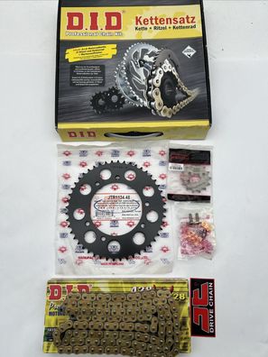 D.I.D Kettensatz KETTEN KIT CHAIN & Sprocket SET YAMAHA XT 125 X '2005 NEU