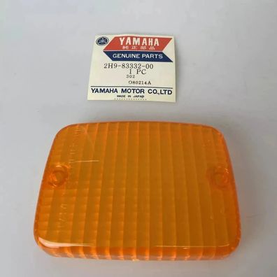 YAMAHA Schutzglas, Blinker LENS Flasher XS1100 2H9-83312-00 NOS Original XX35918