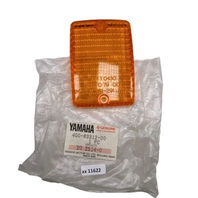 YAMAHA Schutzglas Blinker LENS Flasher XS400 XJ550 4G0-83312-00 Original XX35924