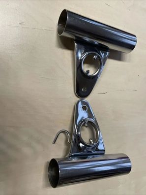 Yamaha XS 250 XS 400 Lampenhalter rechts U. Links Stay Headlight Holder