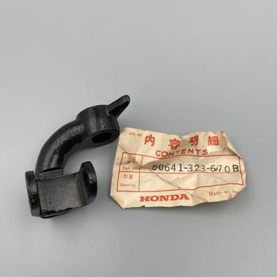 Honda Fussraste Links Bracket, L, Step CB500 CB550 50641-323-670B NOS