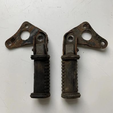 Yamaha XS 500 1H2 Fußraste hinten rechts links Fussrasten Footrest