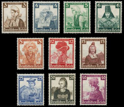 Deutsches REICH 1935 Nr 588-597 postfrisch X4D6B1A