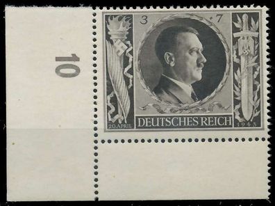 Deutsches REICH 1943 Nr 844 postfrisch ECKE-URE X53552A